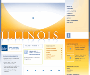 uiuc.org: University of Illinois at Urbana-Champaign
Information for students, alumni, and parents from Illinois’ flagship public university, a world leader in research, teaching, and public engagement.