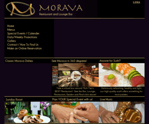 moravarestaurant.com: Morava Restaurant - Koh Tao
Morava Restaurant - voted the best restaurant in Koh Tao, Thailand. Fine cuisine in a comfortable and stylish setting in the most popular area of the island, Sairee Beach.