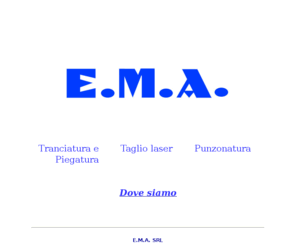 emasrl.com: E.M.A. SRL lavorazione lamiere taglio laser punzonatura Castel Mella Brescia
