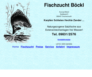 fischbesatz.info: Fischzucht Böckl
Fischzucht Böckl liefert Satzfische aus Extensivteichanlagen: Karpfen, Schleien, Hechte, Zander, ...