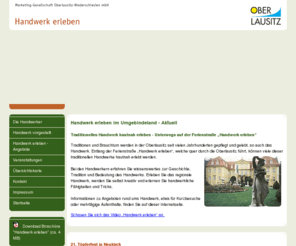 handwerk-erleben.com: Handwerk erleben
Handwerk erleben in der Oberlausitz - Die Oberlausitzer Handwerkerstraße