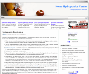 homehydroponicscenter.com: Home Hydroponics Center
Check out these home hydroponics systems