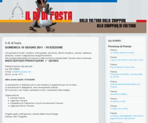 ildidifesta.it: Eventi culturali Toscana domenica di Unicoop Firenze | Il dì di festa
Il dì di festa è una giornata di eventi culturali organizzati in Toscana da Unicoop Firenze, di domenica.