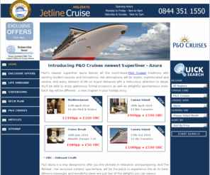 poazura.com: Azura cruises | P&O Azura | P&O Azura Cruise Ship
Azura cruises experts. Dedicated website to the P&O Azura. Best prices guaranteed.