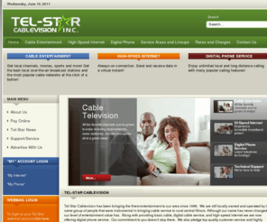 telstar-online.net: Tel-Star Cablevision
Tel-Star Cablevision, Inc. has been serving rural Central Illinois since 1989.  Tel-Star is locally owned and operated and dedicated to providing quality service.