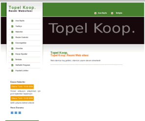 topelkoop.com: Topel Koop. Resmi Web Sayfasi
free website template - classic business website layout