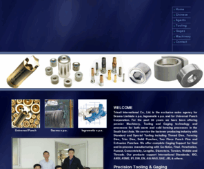 trisailinternational.com: TRISAIL INTERNATIONAL CO. LTD.
Servicing the Cold and Warm Forming Technology Businesses, supplying superior Tooling and Gauging products to Southeast Asia, Vietnam, Malaysia, Singapore, Hong Kong, China, Taiwan, Japan, Korea, Indonesia, Laos, Philippines, Thailand, India, Europe, South America, and United States