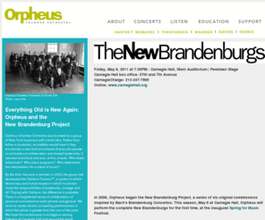 newbrandenburgs.com: Orpheus - New Brandenburgs
