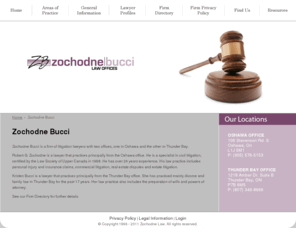 oshawalitigators.com: Zochodne Bucci - Zochodne Law
Zochodne Law, Welcome to this new website.