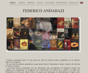 andahazi.com: Federico Andahazi - página oficial
página oficial de Federico Andahazi