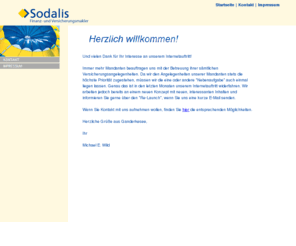 vorsorge-ist-wichtig.net: Versicherungsmakler Sodalis - Michael E. Wild e. K.   -   unabhängig - transparent - individuell
Versicherungsmakler Sodalis - Michael E. Wild e. K.   -   unabhängig - transparent - individuell