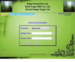 bhlcane.com: Bajaj Hindusthan Ltd.
Bajaj Cane website