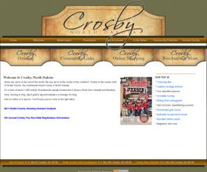 crosbynd.com: Crosby ND » Home
Welcome to taoCMS!