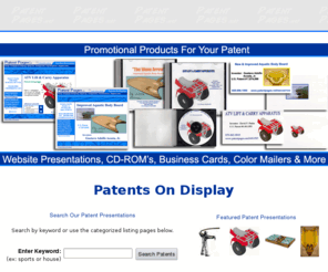 patentpages.net: Patents
Patents on display.