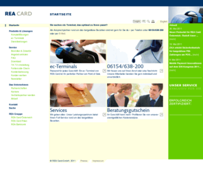 rea-card.net: REA Card | Startseite       - ec-Terminals mobil und stationär, ec-Cash,  Kreditkartenakzeptanz
REA Card