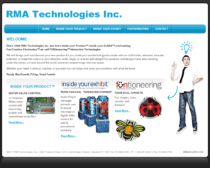 rmatechnologies.com: RMA Technologies Inc.
RMA Technologies Inc. - Custom Technology for Displays and Exhibits, Interactive Products for Themed Play Areas, Electronic Product Design and Manufacturing.