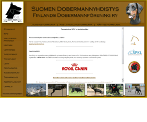 sdy.fi: Suomen Dobermannyhdistys - Finlands Dobermannförening ry | SDY
Suomen Dobermannyhdistys