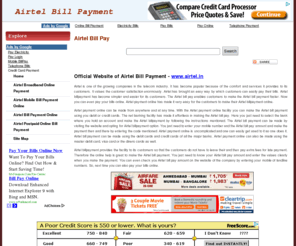 airtel bill payment