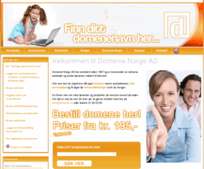 domenia.info: Domenia Norge AS tilbyr totalløsninger innenfor domene, webdesign og serverleie. Hos oss får du ditt domene både med norsk og utenlandsk ending. Vi tilbyr webdesign og har også webshopløsninger.
Domenia Norge AS tilbyr totalløsninger innenfor domene, webdesign og serverleie. Hos oss får du ditt domene både med norsk og utenlandsk ending. Vi tilbyr webdesign og har også webshopløsninger.