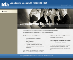 lansdownelocksmith.com: Lansdowne Locksmith
Lansdowne Locksmith - Lansdowne, PA (610)-638-1201 Local dispatch 34 N Lansdowne Ave, Lansdowne, PA 19050. Call for professional, competitively priced Emergency Locksmiths in Pennsylvania.