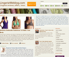 lingerieweblog.com:  Lingerie Weblog- Sexy Fashionable Lingerie, Intimate Apparel
Lingerie Weblog- Sexy Fashionable Lingerie, Intimate Apparel