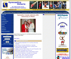 ogf.com: Gymnastics Ontario Website
