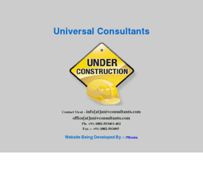 univconsultants.com: Universal Consultants - Website Under Construction - Developers - iTBrains Hoshiarpur
