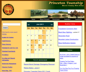 princetontwp.org: Princeton Township, New Jersey
Princeton Township