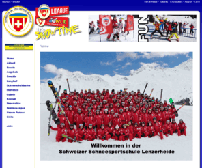 skischulelenzerheide.com: Schweizersportschule
Schweizersportschule Lenzerheide, Valbella, Churwalden, Parpan, Lenz. Ski und Snowboard