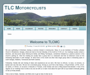 tlcmc.com: TLC Motorcyclists
Timothy Lutheran Church Motorcyclists motorcycle two-wheels Woodstock Georgia