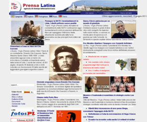 prensa-latina.it: Prensa Latina Italia
Agenzia di notizie internazionali, Cuba