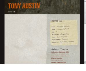 tonyaustindrums.com: Tony Austin
Tony Austin