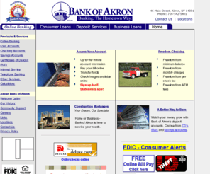 bankofakron.com: Welcome to Bank of Akron
