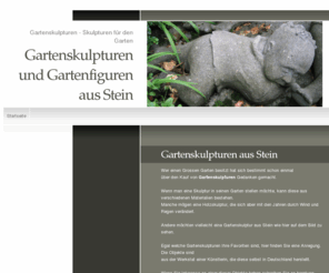 gartenskulpturen.org: Gartenskulpturen und Gartenfiguren aus Stein
Schöne Gartenskulpturen für Haus und Garten online finden Steinskulpturen verschönern jeden Garten