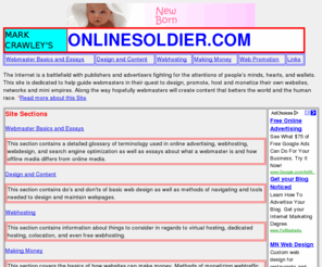 onlinesoldier.com: Webmaster Resources, Website Promoting, Internet Marketing, building, creation
