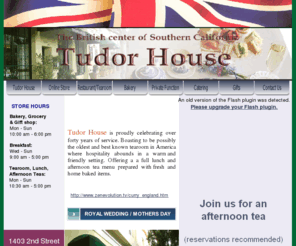 thetudorhouse.com: Tudor House
Tudor House in Santa Monica features our famous tea room, a bakery ful of british goods, a British grocery stor, largest seller of Heinz, Sweets, McVitiies, and many more memories of home. Tudor house also features facilities for meetings, parties and special events