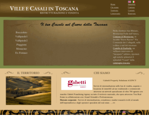 tuscanycountryhouses.com: Ville e Casali in Toscana - Ristrutturazione e vendita - Gabetti
Intervento di recupero edilizio, che riporterà agli antichi splendori 5 splendidi Casali della campagna toscana. Gabetti e Impresa Pizzarotti