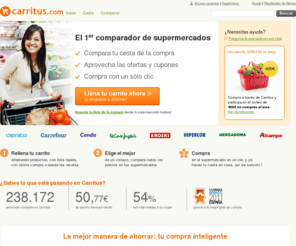 carritus.net: Supermercados online
Tu Supermercado Inteligente. Carritus te ayuda a ahorrar, tú decides dónde comprar.