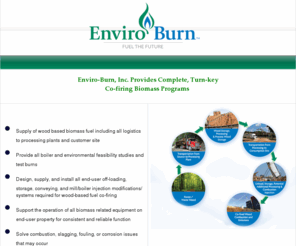 enviro-burn.com: Welcome to Enviro-Burn
Enviro-Burn, Inc. Provides Complete, Turn-key Co-firing Biomass Programs