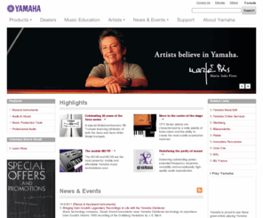 raycoburn.org: Home - Yamaha - Canada
The official website of Yamaha Corporation., Products, Dealers, Music Education, Artists, News & Events, Support, About Yamaha