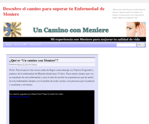 uncaminoconmeniere.com: Descubre el camino para curar tu Enfermedad Meniere
 Sindrome de Menier o Enfermedad de Meniere, vertigos y mareos - Vertigo, mareos, perdida del equilibrio tambien llamada enfermedad de menier 