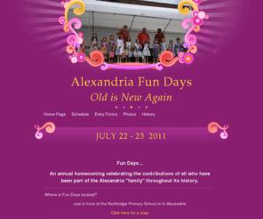 alexfundays.com: Home Page
Alexandria Fun Days. Alexandria Ohio