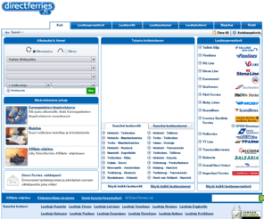 directferries.fi: Laivamatkat netissä, ruotsi, tallinna, saksa, puola, tanska, norja
Laivamatkat netissä, lauttamatkat euroopassa