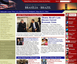 embaixada-americana.org.br: Embaixada dos Estados Unidos no Brasil
U. S. Embassy in Brazil Home Page