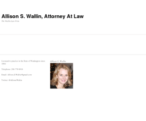 thewallinlawfirm.com: Allison S. Wallin, Attorney At Law | The Wallin Law Firm
The Wallin Law Firm