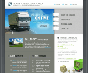 transamericancargo.com: Trans American Cargo - Nationwide Cargo and Freight Services
Trans American Cargo - Nationwide Cargo and Freight Services