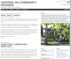 centralpacommunityhousing.org: Central PA Community Housing 
A Housing Cooperative in Central PA