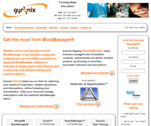 gyronix.com: MindManager software add-ins and training from Gyronix
