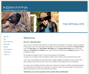 indianmynaeradication.com: Indian Mynar Eradication Program | Official Site
Indian Myna Eradication Program - The official Site