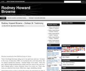 rodney-howard-brown.org: Rodney Howard Browne Rodney Howard-Browne Rodney Howard Brown
Rodney Howard Browne is saving souls